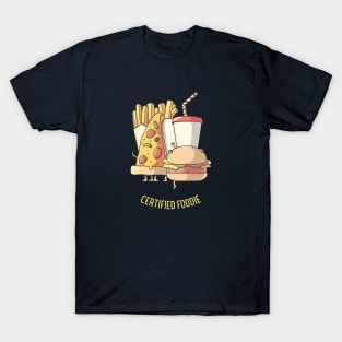 Certified Foodie Fast Food T-Shirt